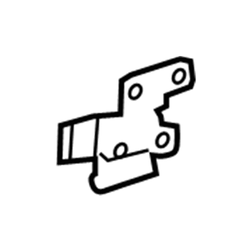 Nissan 28039-1JB1A Bracket-Radio Mounting, LH
