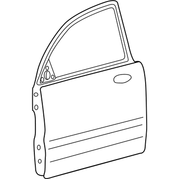 Hyundai 76003-4R000 Panel Assembly-Front Door, LH