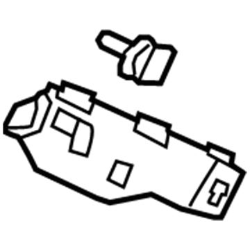 Ford DA5Z-17C947-A Side Retainer