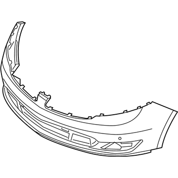 Ford DA5Z-17D957-ABPTM Bumper Cover