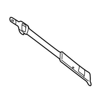Mopar 5GW301D5AC Tip Half Seat Belt