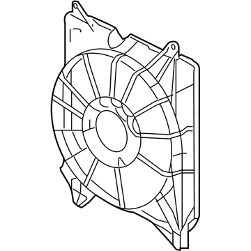 Honda 19015-5A2-A01 Shroud Complete