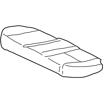 Toyota 71075-02490-B0 Cushion Cover
