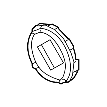 Kia 92140A7500 Headlamp Dust Cap Assembly