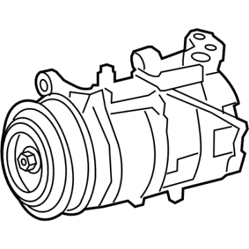 BMW 64-52-9-890-655 RP A/C COMPRESSOR WITH MAGNE
