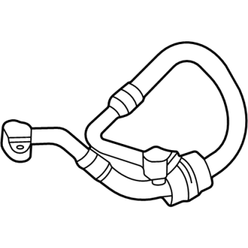 BMW 64-53-9-890-099 SUCTION PIPE EVAPORATOR-COMP