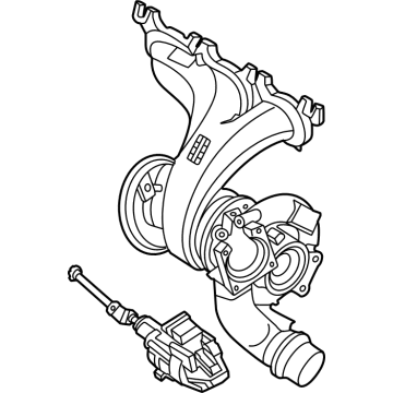 BMW 11-65-8-469-097 EXCHANGE TURBOCHARGER WITH E