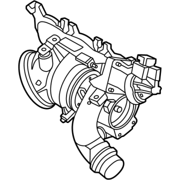 BMW 11-65-8-469-098 EXCHANGE TURBOCHARGER WITH E