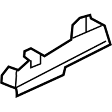 Nissan 87389-JM10A Finisher Assy-Cushion, Front Seat LH