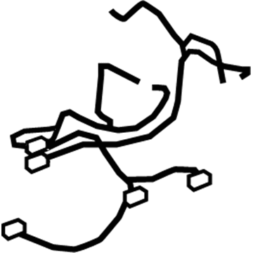 Nissan 87021-JM20A Harness-Front Seat