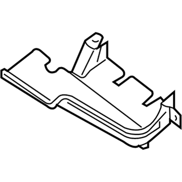 Nissan 62542-JA00B Splash Guard-Air Duct
