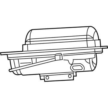 GM 22711596 Airbag, Instrument Panel