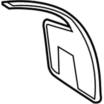 Toyota 53885-06030 Fender Liner Rear Seal