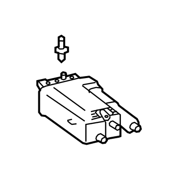 Toyota 77740-12770 Vapor Canister