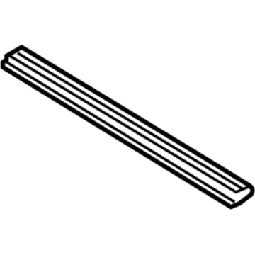 BMW 51-42-8-240-429 Chest Strip, Interior Left Rear