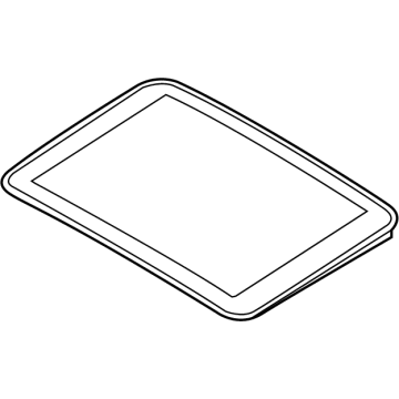 BMW 54-10-9-854-517 GLASS COVER