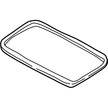 Nissan 73873-7Z000 WEATHERSTRIP Sunroof