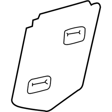 Lexus 67831-30400 Cover, Front Door Service