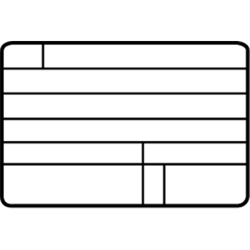 Kia 324503CBA1 Label-Emission Control