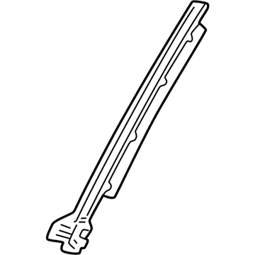 Nissan 72761-2Y900 Moulding-Windshield Side, LH