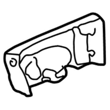 Honda 81259-S0X-A21ZA Cover, R. Middle Seat Riser *NH284L* (LIGHT QUARTZ GRAY)