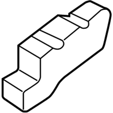 Hyundai 82393-C1000 Pad-Front Door Side Impact, LH