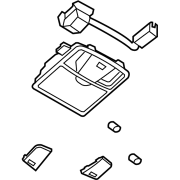 Infiniti 26430-JL15A Lamp Assembly-Map