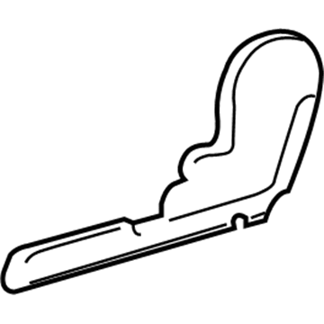 Toyota 71825-48040-A0 Inner Cover