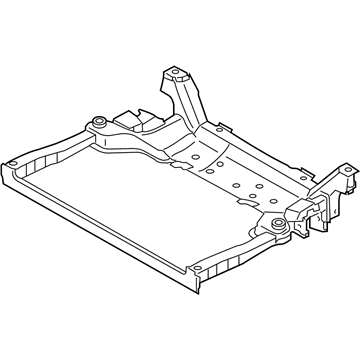 Infiniti 54401-1MD0A Member Complete-Front Suspension