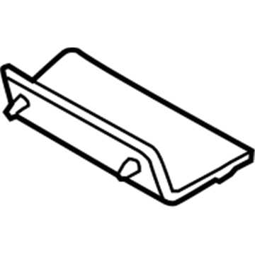 BMW 51-16-9-227-888 Rubber Insert, Oddments Tray Rear