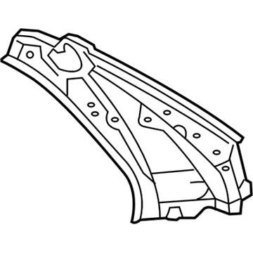Lexus 61731-33100 Panel, Roof Side, Inner RH