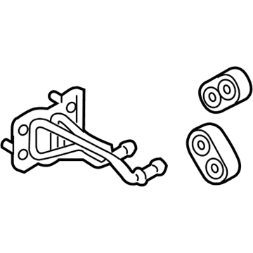 Ford BC3Z-5A242-F Front Bracket Rear Bracket