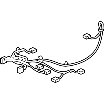 Honda 81206-T6Z-A00 Cord, R. Manual Seat