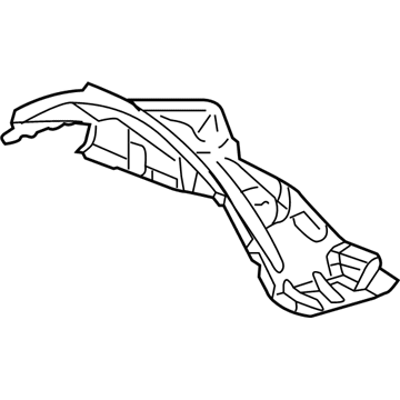 Mopar 55176858AQ Shield-Front Inner