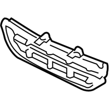 Honda 71102-SDA-A00 Grille, Front Bumper (Lower)