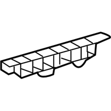 Honda 71193-SDA-A10 Spacer, R. FR. Bumper Side