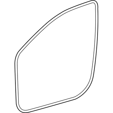 Lexus 62311-06260 WEATHERSTRIP, FR Doo