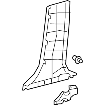 Lexus 62413-06250-C0 GARNISH, Ctr Pillar