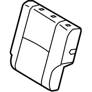 Toyota 71078-35753-B3 Seat Back Cover