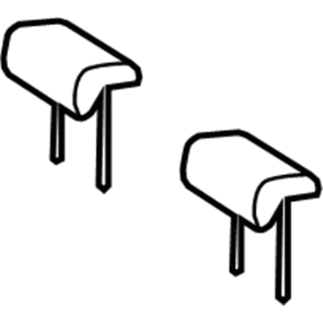Toyota 71940-35641-B0 Headrest