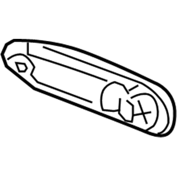 Mopar 55275949AC Handle-Front Door Exterior