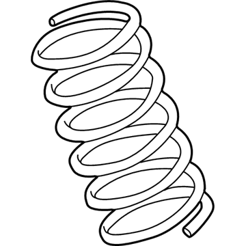 BMW 33-53-1-093-940 Rear Coil Spring