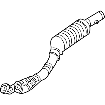BMW 18-30-1-406-812 Sedan Exchange Exhaust Pipe Catalyst