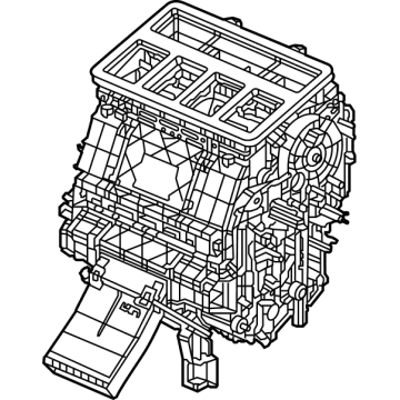 Acura 79106-T20-A51 HEATER SUB-ASSY