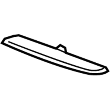 Honda 71126-S9A-003 Molding, L. FR. Grille (Upper)
