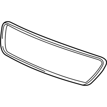 Honda 71128-S9A-003 Molding, FR. Grille (Outer)