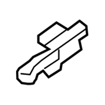 GM 11548408 Weatherstrip Pillar Trim Clip