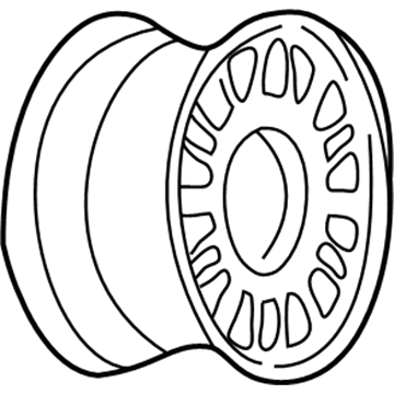 GM 9591908 Wheel Rim Assembly-15X7