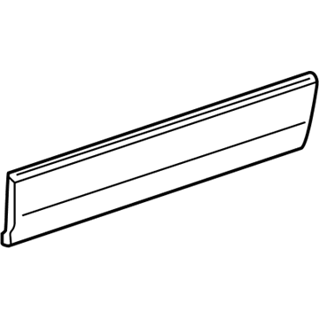 Lexus 75732-50040-B3 Moulding, Front Door, Outside LH
