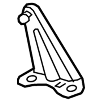 Mopar 55113747AA Bracket-Hood Prop Rod